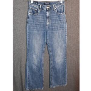 Aeropostle Women's 10 High Rise Flare Distressed Denim Jeans